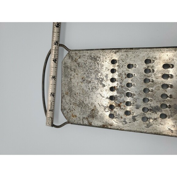 Vintage Rapid Slaw and Vegetable Cutters Bluffton O Cheese Grater With Handle - Picture 8 of 12